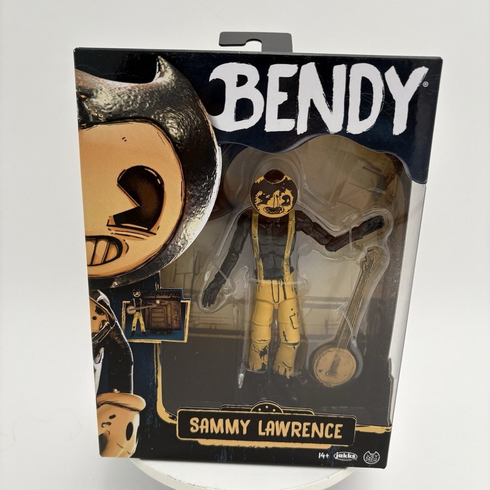 Jakks Pacific Bendy: Sammy Lawrence with Banjo 5" Action Figure Brand New